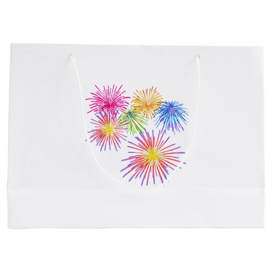 Fireworks Big Party Celebration Firecrackers Groot Cadeauzakje (Achterkant)
