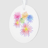 Fireworks Big Party Celebration Firecrackers Ornament (voorkant)