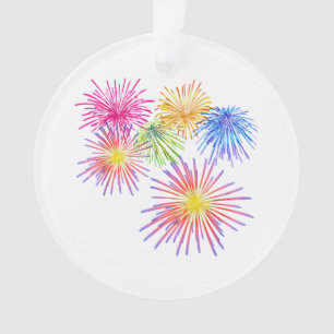 Fireworks Big Party Celebration Firecrackers Ornament