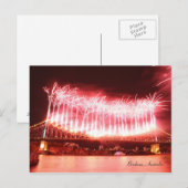 Fireworks Brisbane, Australie - Carte postale (Devant / Derrière)