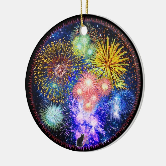 Fireworks Bursts Ornament (Links)