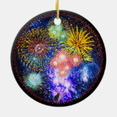 Fireworks Bursts Ornament (Achterkant)