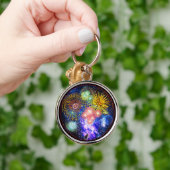 Fireworks Bursts Sleutelhanger (Hand)