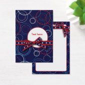 Fireworks Cadeau Label Visitekaartje (Bureau)