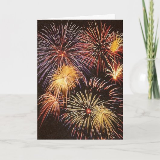 Fireworks - Carte (Devant)