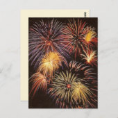 Fireworks - Carte postale (Devant / Derrière)