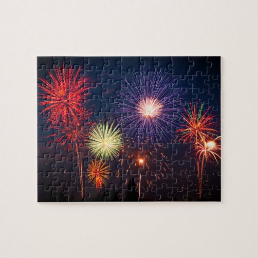 Fireworks Celebration Legpuzzel (Horizontaal)