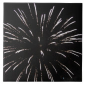 Fireworks Ceramic Tile Tegeltje (Voorkant)