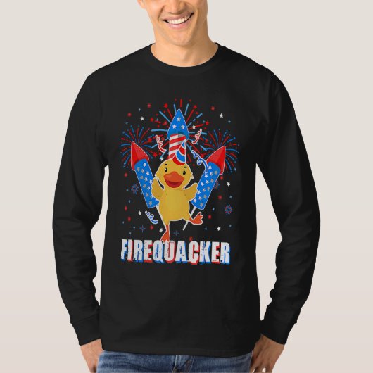 Fireworks Director Firecracker Firequacker T-shirt (Voorkant)