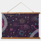 Fireworks Display: Abstract Art  Hangend Wandkleed (Voorkant)