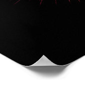 Fireworks Display Photo-Poster Poster (Hoek)