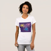 Fireworks Display Womens T-Shirt (Voorkant volledig)