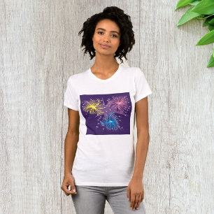 Fireworks Display Womens T-Shirt