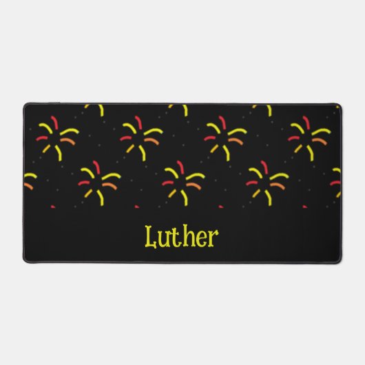 Fireworks en noir (Recto)