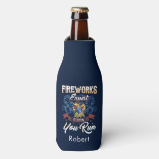 Fireworks Expert Run als ik een gepersonaliseerde  Flesjeskoeler
