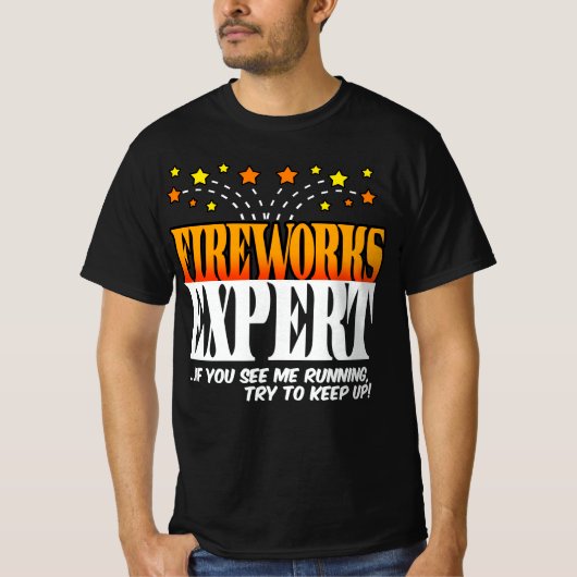 Fireworks Expert Shirt (Voorkant)