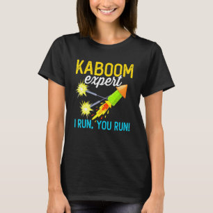 Fireworks Expert waarmee ik u in werking stel Kabo T-shirt