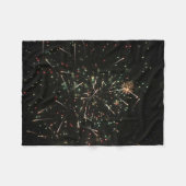 Fireworks Fleece Blanket Deken (Voorkant (Horizontaal))