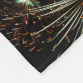 Fireworks Fleece Blanket Deken (Hoek)