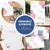 Fireworks & Forever  Ronde Sticker