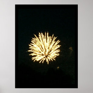 Fireworks-foto Poster