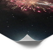 Fireworks-foto Poster (Hoek)