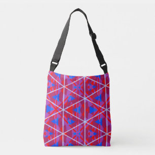 Fireworks Geometry Crossbody Tas