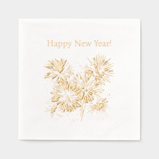 Fireworks Happy New Year (Recto)