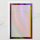 Fireworks II Fine Lined Stationery Briefpapier (Voorkant / Achterkant)