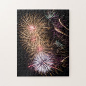 Fireworks Jigzaag Puzzle Legpuzzel (Verticaal)