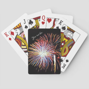 Fireworks Klassieke afspeelkaarten Pokerkaarten