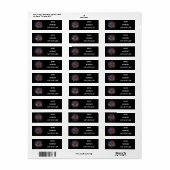**FIREWORKS LOVER'S** ADRESLABEL ETIKET (Full Sheet)