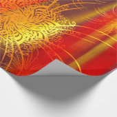 Fireworks Mandala Cadeaupapier (Hoek)