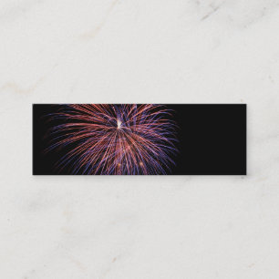 Fireworks Mini Bladwijzer Visitekaartje