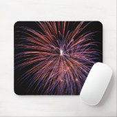 Fireworks Mousepad Muismat (Met muis)