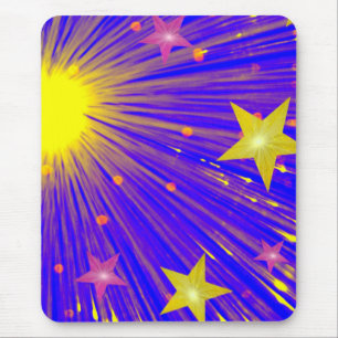 Fireworks mousepad-portret muismat