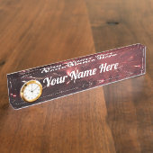 Fireworks Name Bord Naambordje (Zijkant)