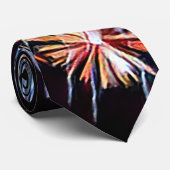 Fireworks Necktie Stropdas (Opgerold)