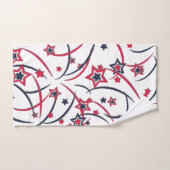 Fireworks op Red White Blue Bad Handdoek (Handdoek)
