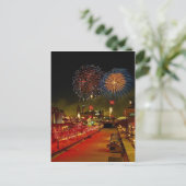 Fireworks, Ottawa, Ontario, Canada Briefkaart (Staand voorkant)