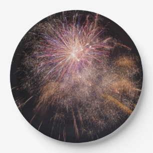 Fireworks papieren borden bordje
