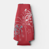 Fireworks Patriotic Bottle Cooler (Voorkant)
