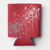 Fireworks Patriotic Eetble Koelbox Blikjeskoeler (Voorkant)