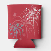 Fireworks Patriotic Eetble Koelbox Blikjeskoeler (Achterkant)