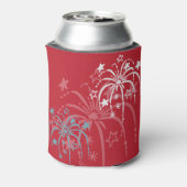 Fireworks Patriotic Eetble Koelbox Blikjeskoeler (Blikje Achterkant)