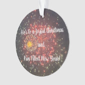 Fireworks Photo Ornament (devant)
