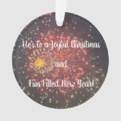 Fireworks Photo Ornament  (devant)