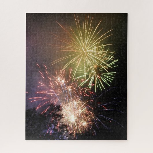 Fireworks Puzzle Legpuzzel (Verticaal)