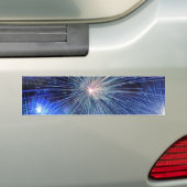 Fireworks-raketten Bumpersticker (Op auto)