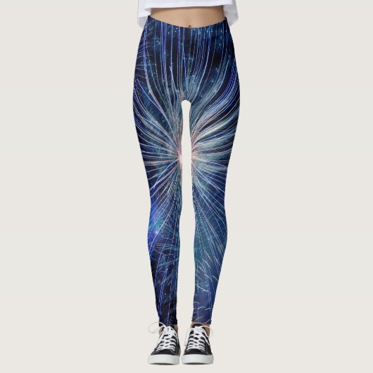 Fireworks-raketten Leggings (Voorkant)